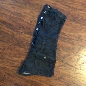 Guess jeans denim romper size 28